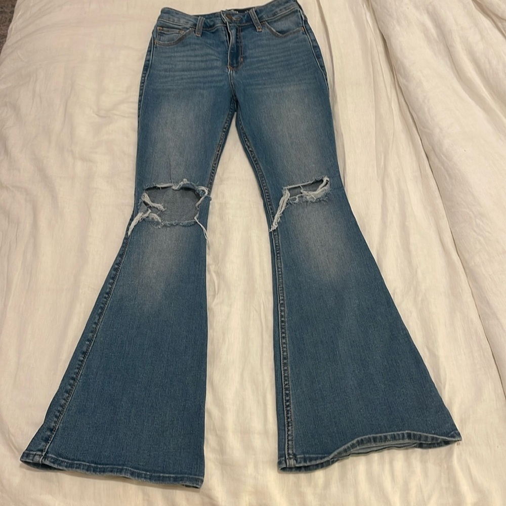 Hollister High Rise Vintage Flare Jeans